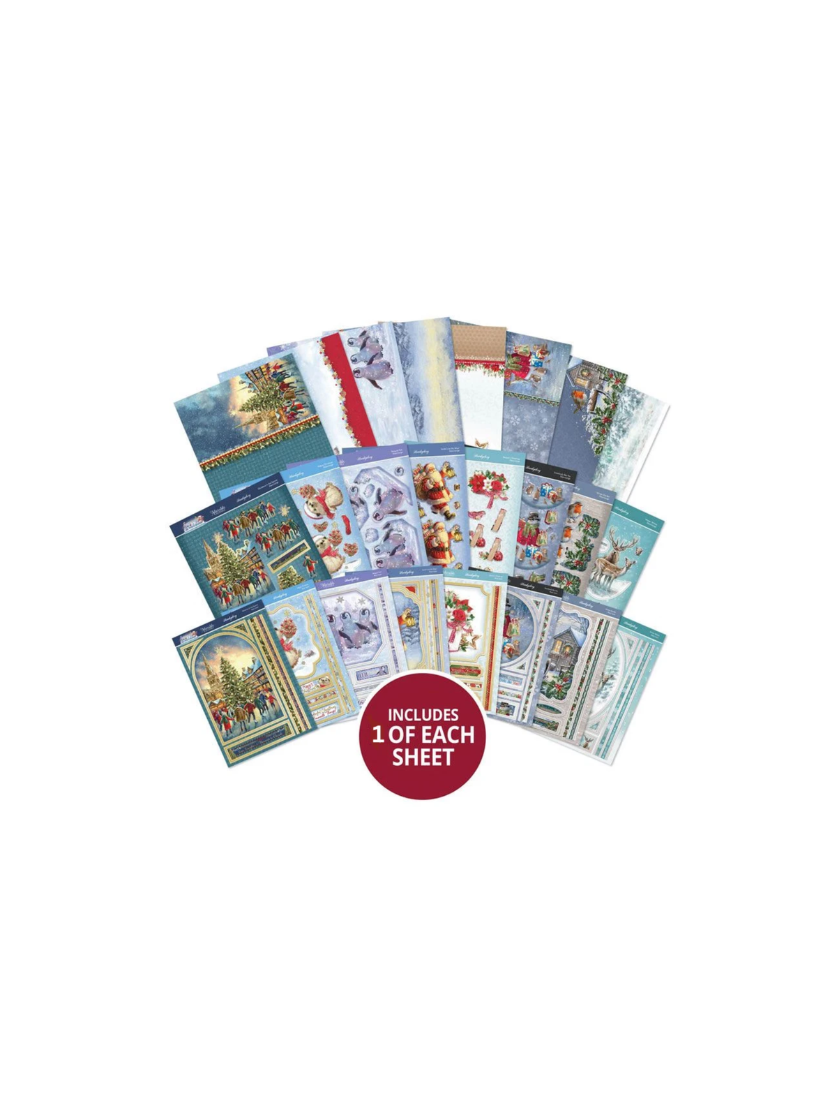 Winter Wonderland Deco Topper (Used in Class Kit)