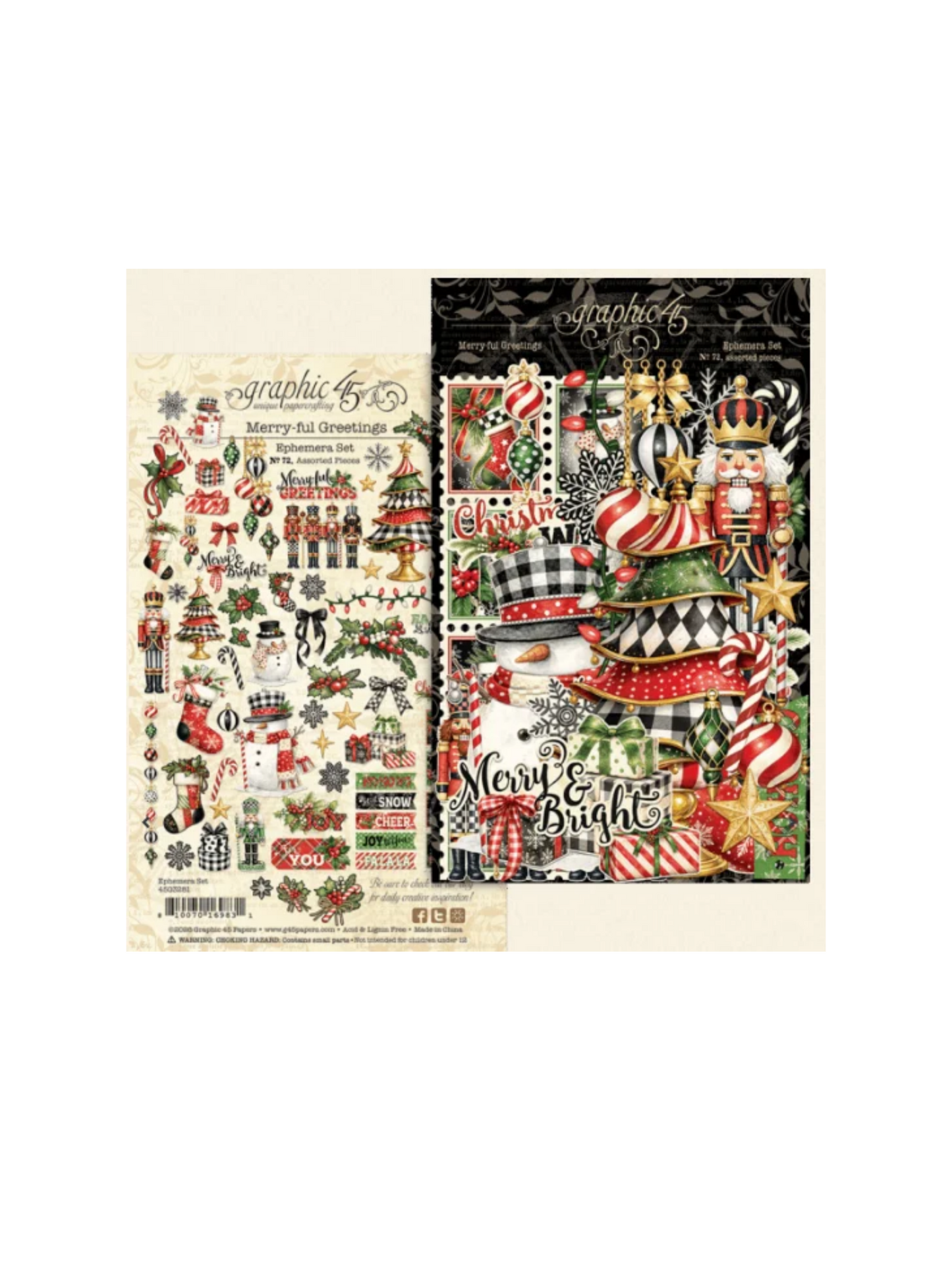 Merryful Greetings Ephemera (Incl. in Kit)
