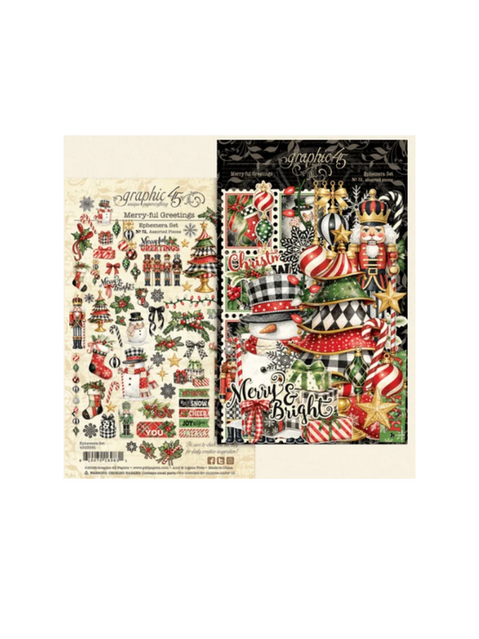 Merryful Greetings Ephemera (Incl. in Kit)