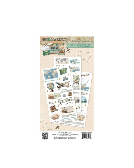 Travel Diaries Blendable Rub ons