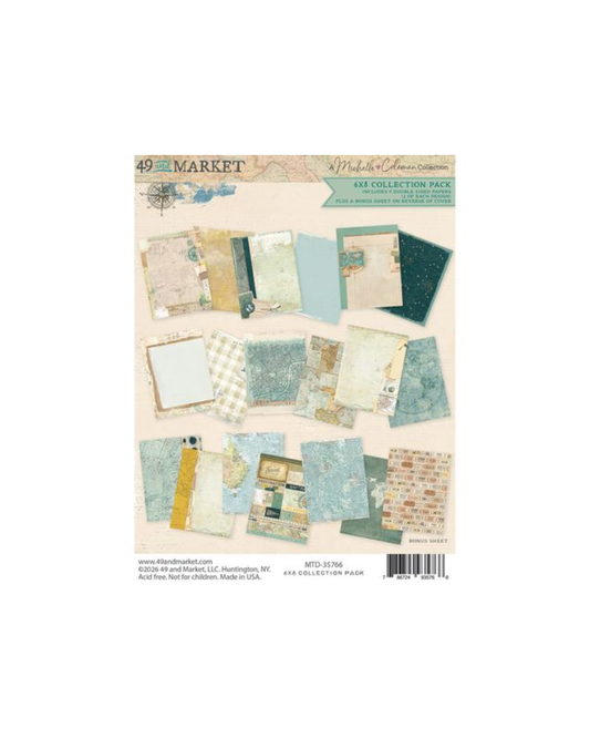 Travel Diaries 6x8 Paper Collection