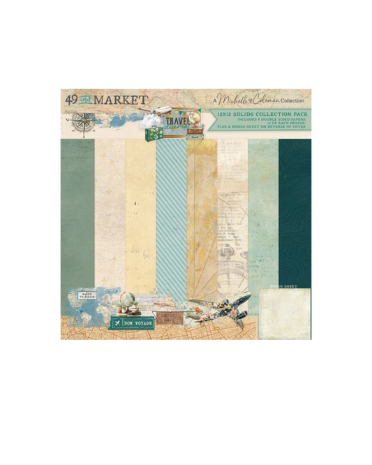 Travel Diaries 12x12 Solids Paper