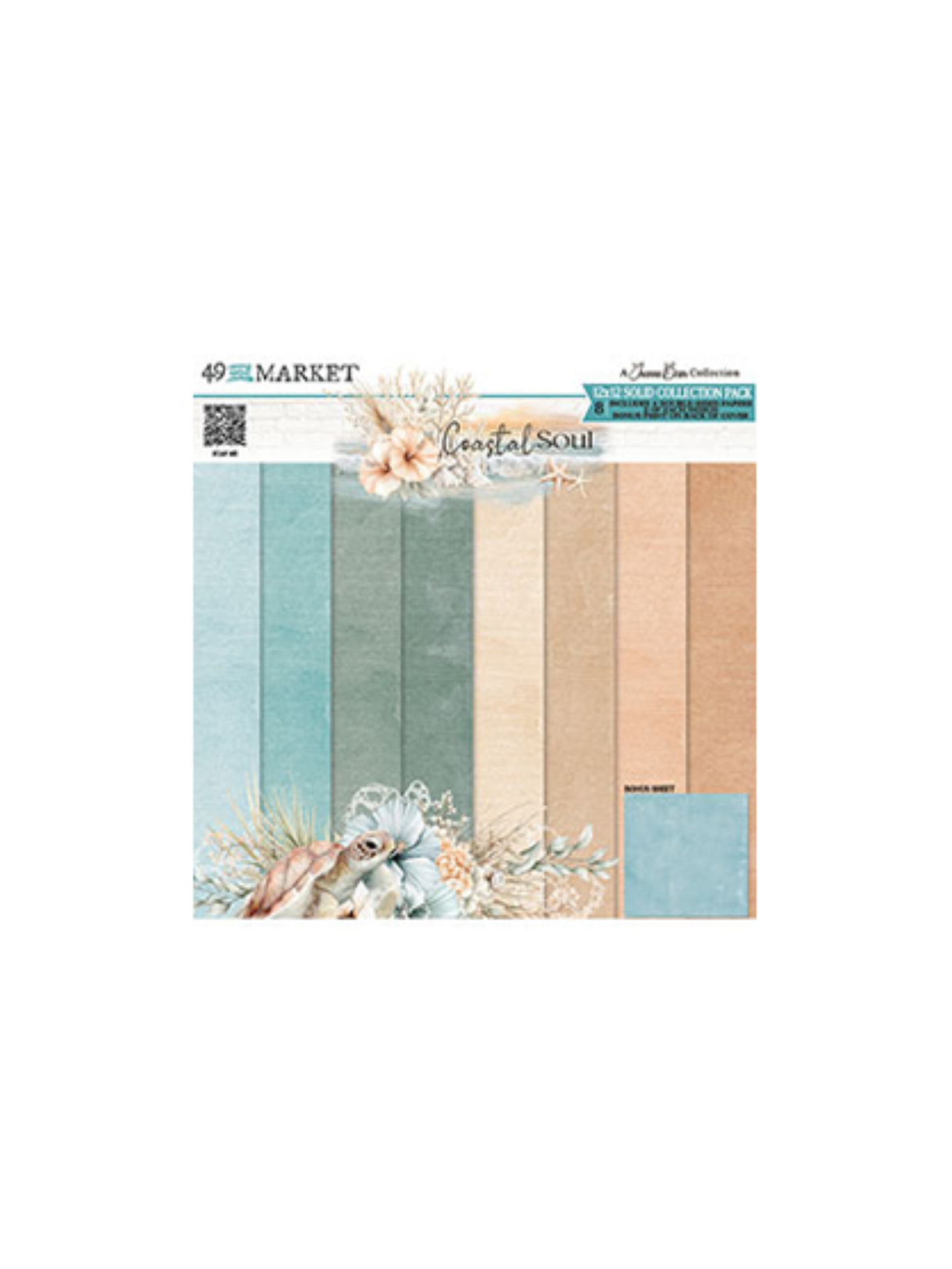 Coastal Soul 12x12 Solids