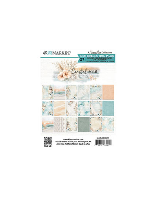 Coastal Soul 6x8 Paper Pack
