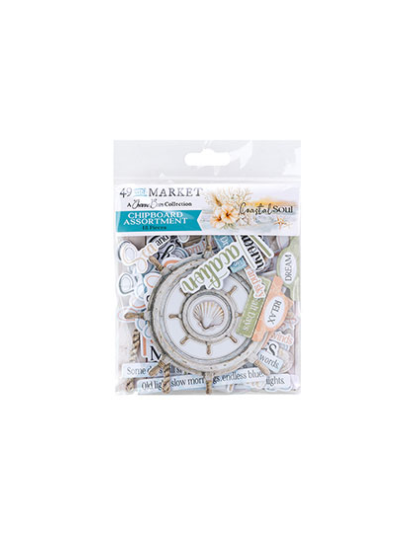 Coastal Soul Chipboard Asst.