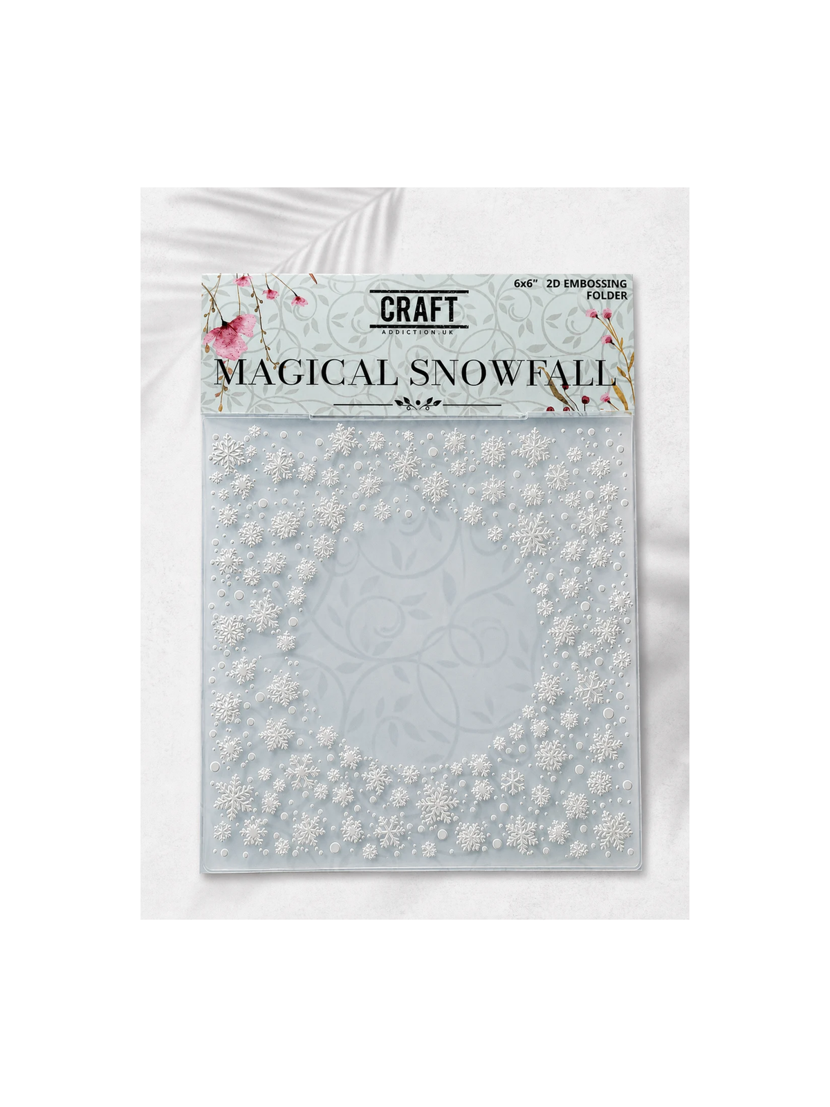 Magical Snowfall Emboss Folder