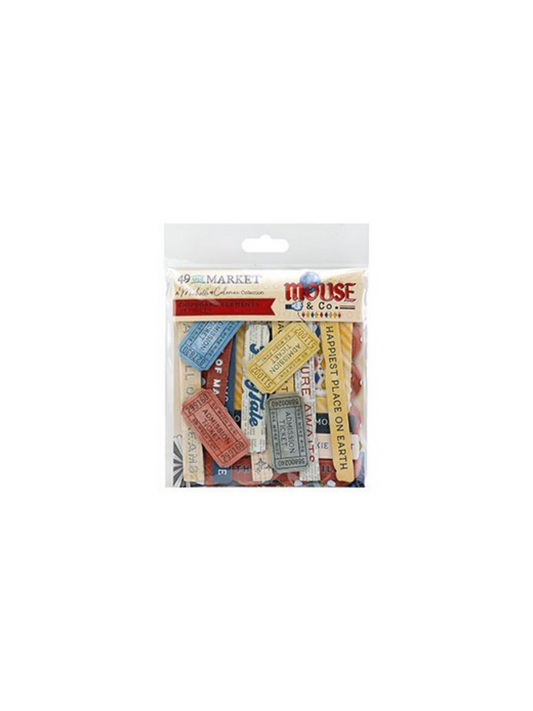 MOUSE & CO. CHIPBOARD SET