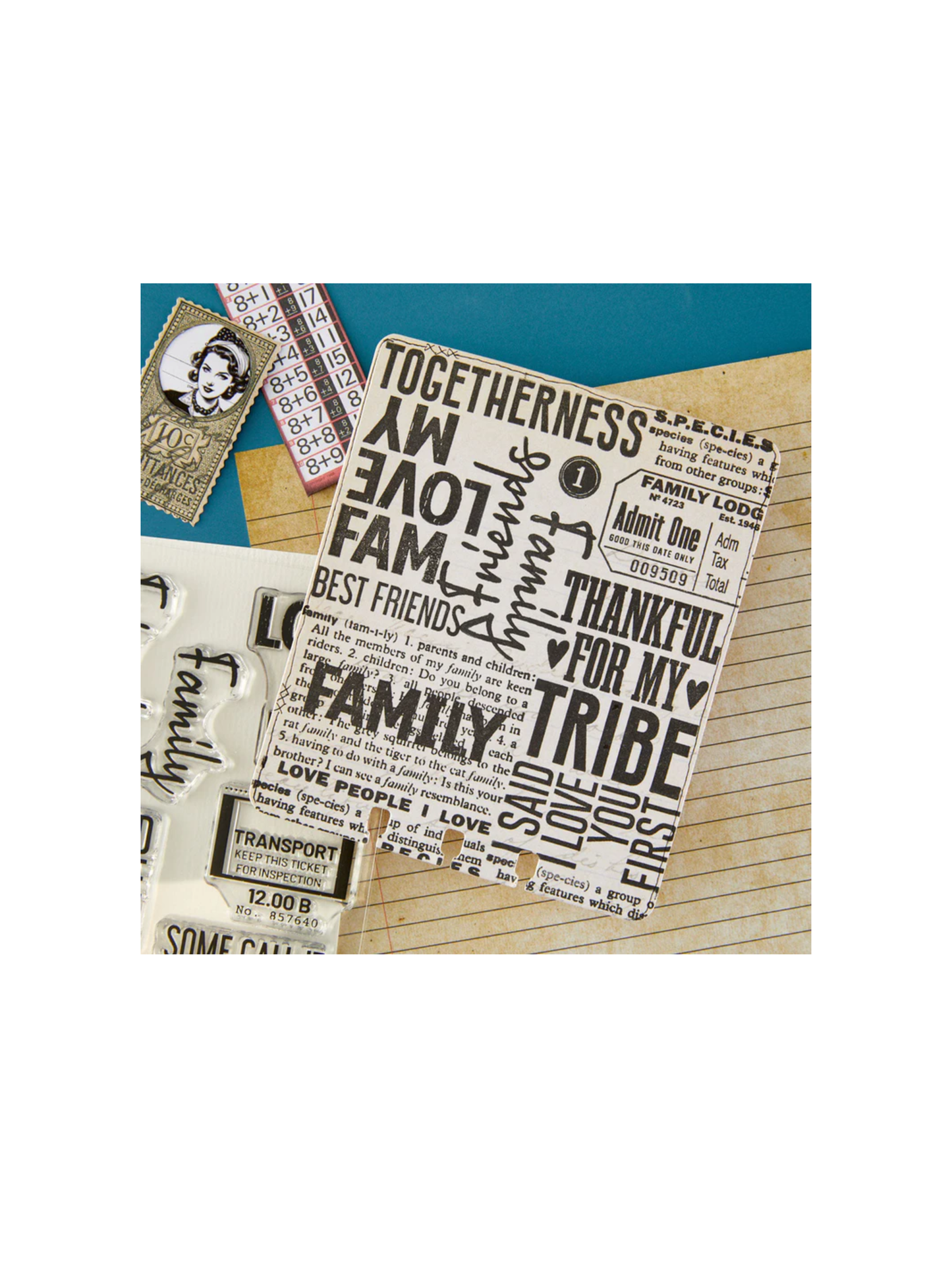 Family and Friends Stamp