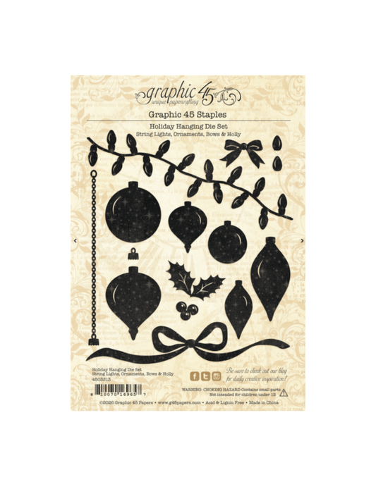 Holiday Hanging Die Set