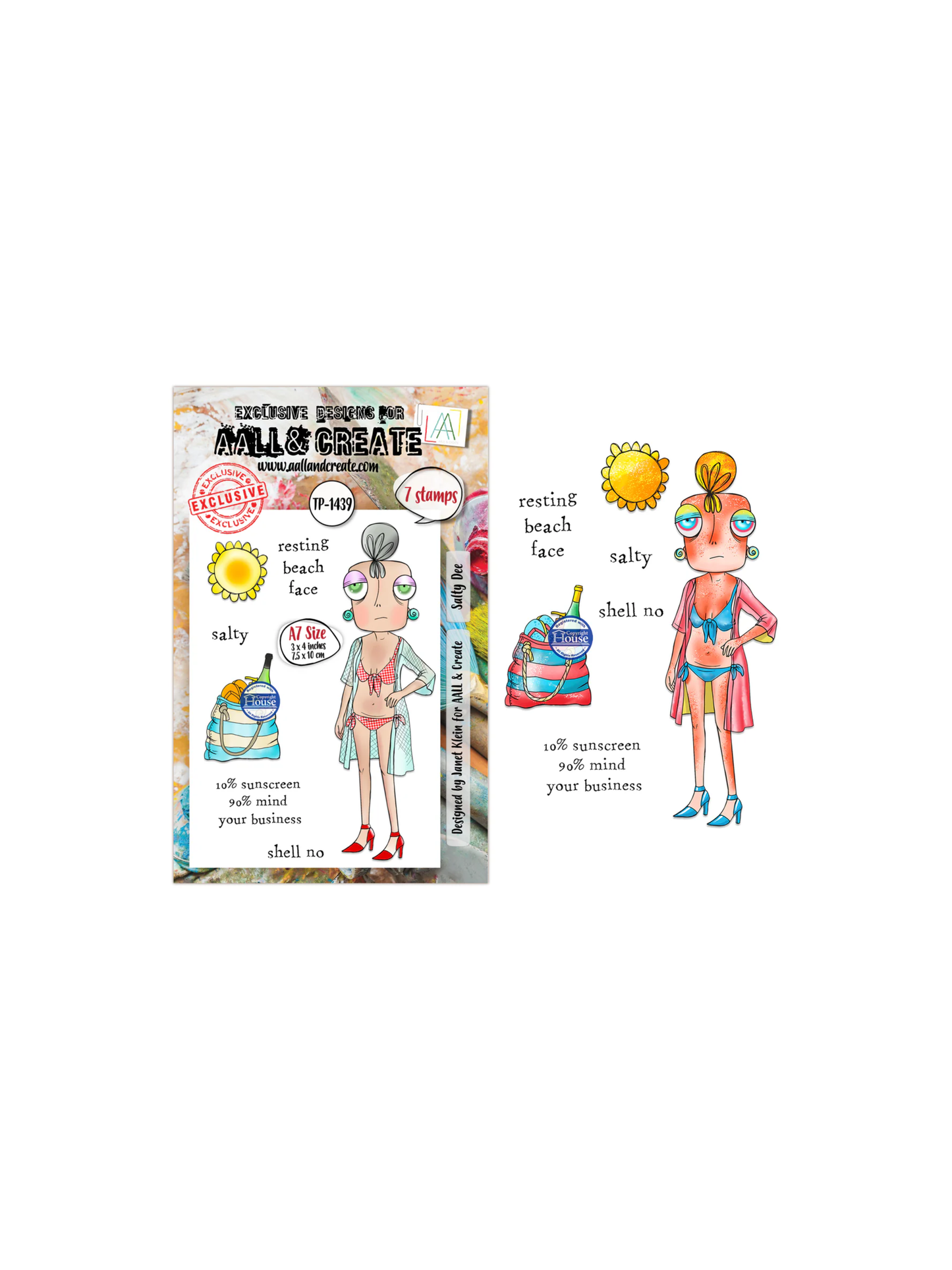 Salty Dee Stamp Set