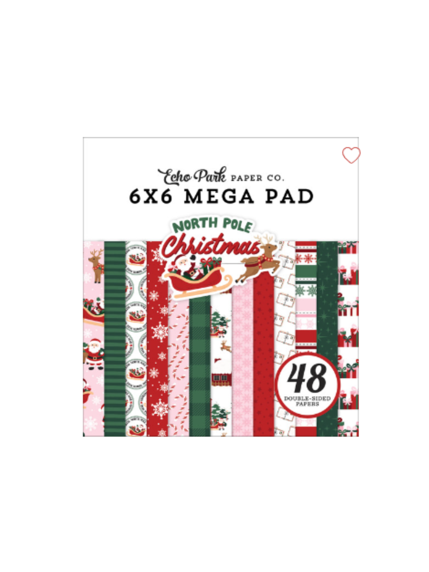 6x6 North Pole Christmas Mega Pad
