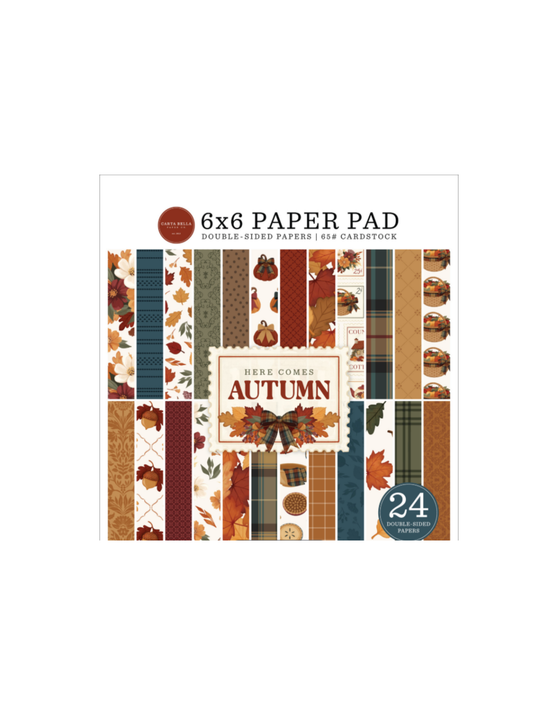 6x6 Here Comes Autumn Paper Pad