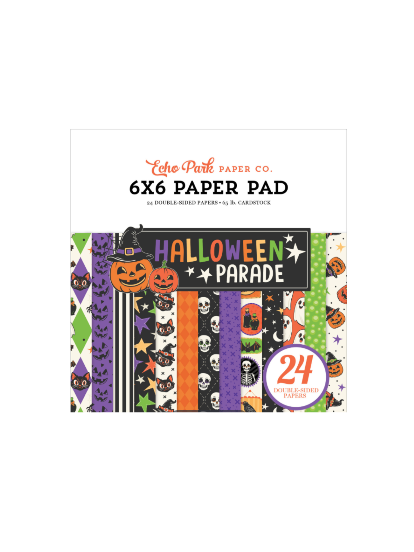 6x6 Halloween Parade Paper Pad