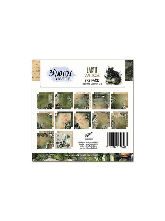 8x8 Earth Witch paper pad