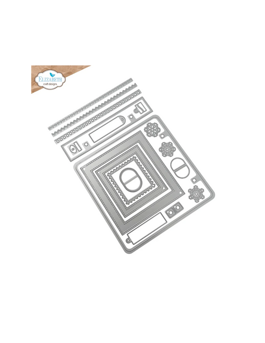 Rounded Corner Square Page Die
