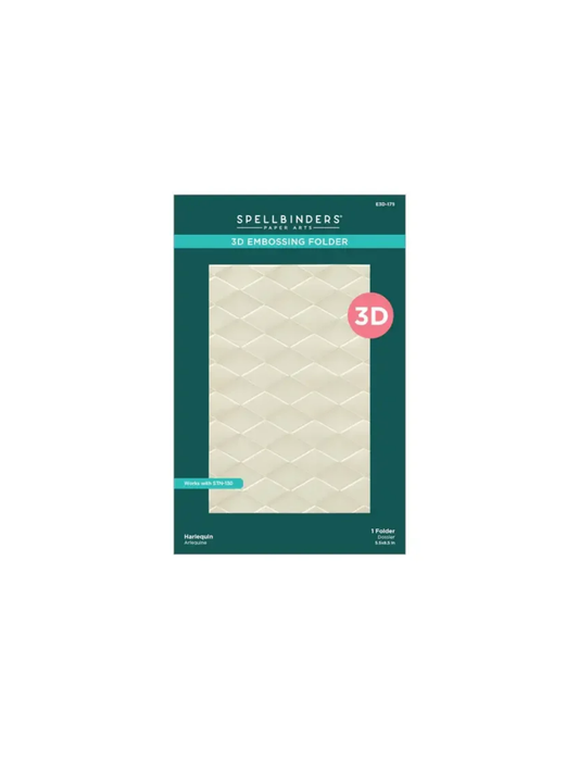 Harlequin 3D Embossing Folder