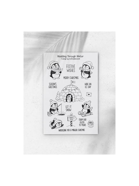 Waddling Thru Winter Stamp Set