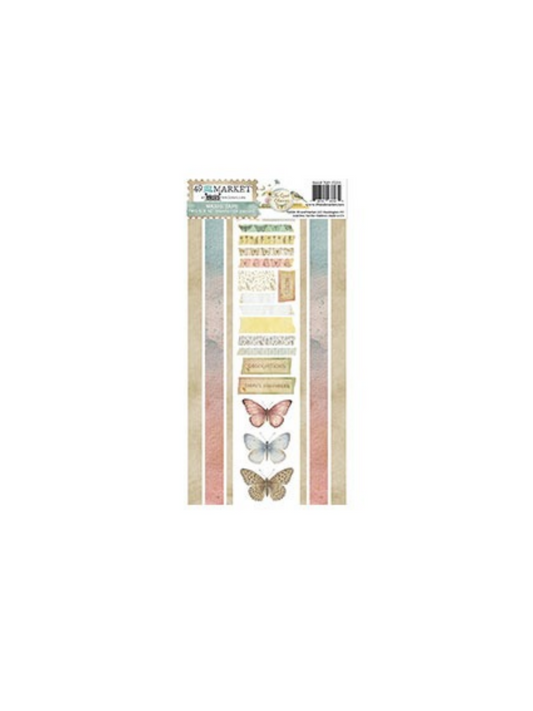 THE QUIET OBSERVER WASHI SHEETS