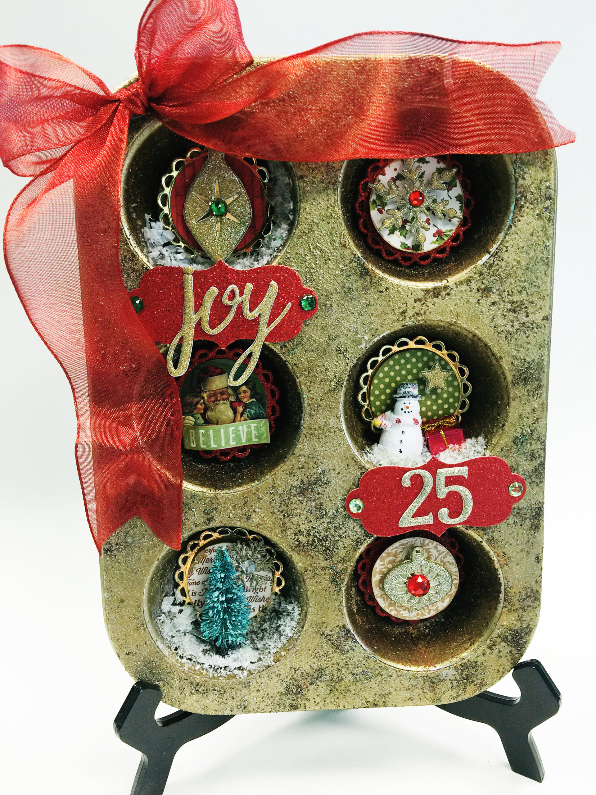 Christmas Altered Tin Project