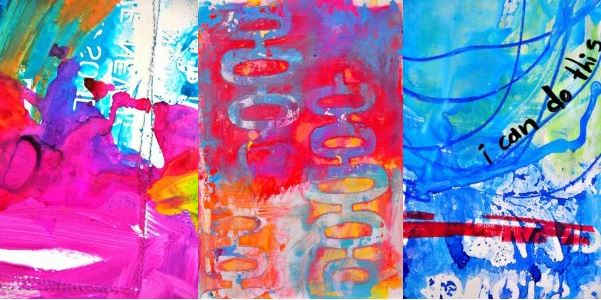 Dina Wakley - Through Thick & Thin: Exploring the Versatility of Acrylic Paint