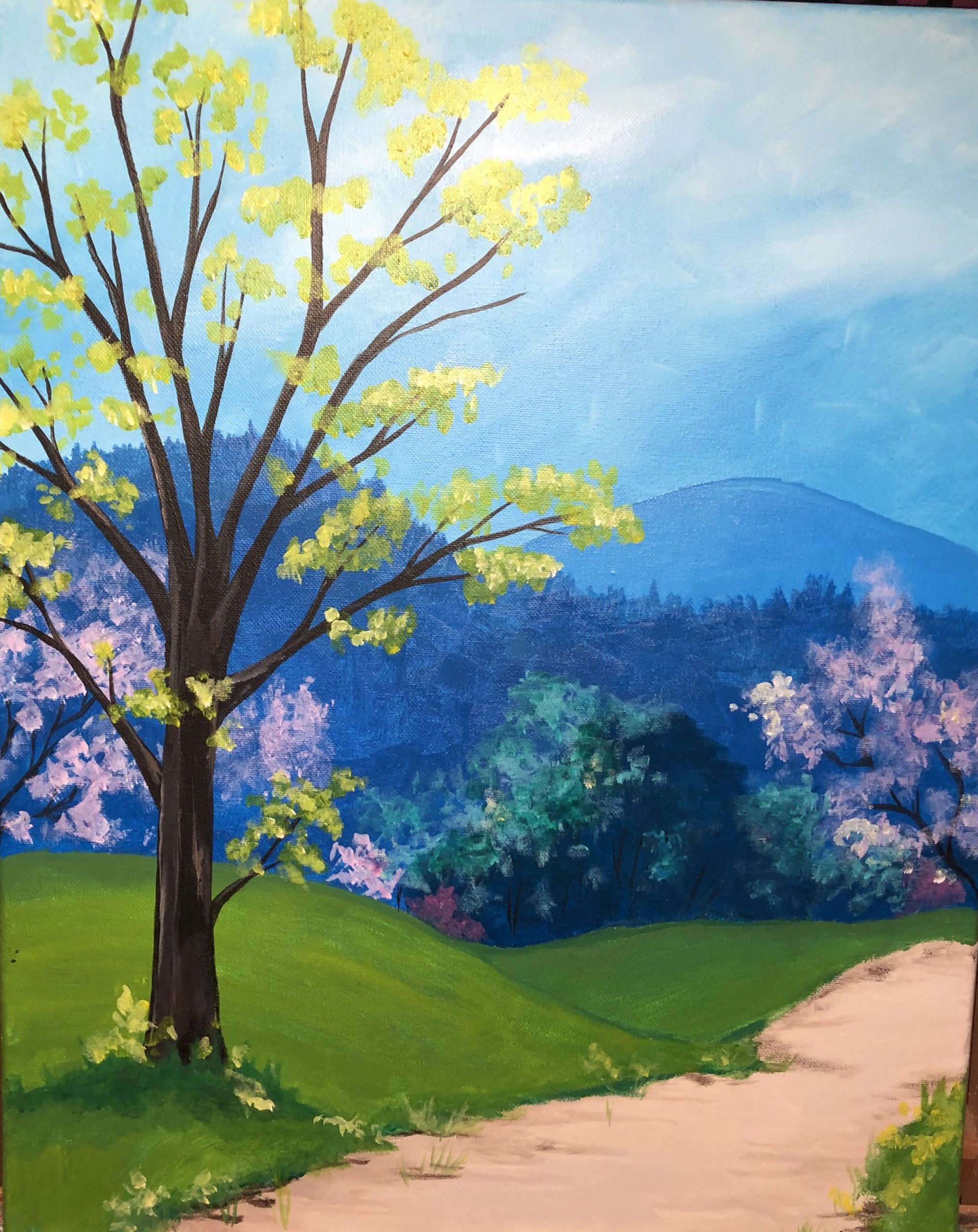A Spring Day Paint Class