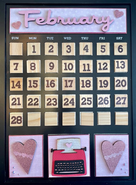 February Perpetual Calendar