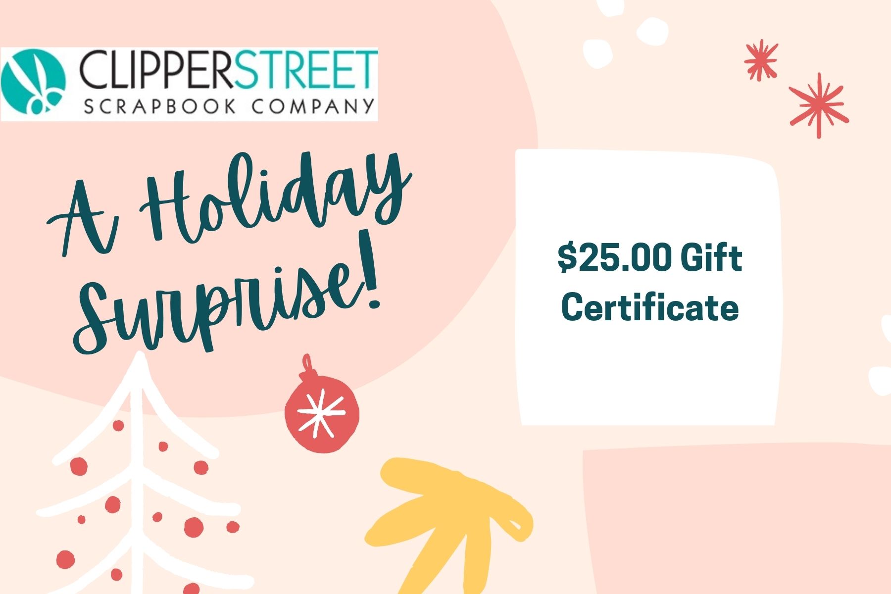 Clipper Street Gift Certificate $25