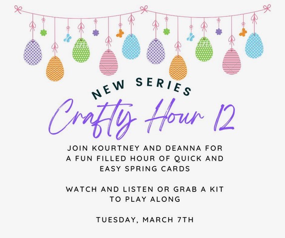 Crafty Hour 12--Please contact Store.