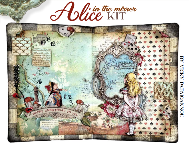 Alice In the Mirror Art Journaling Class-SOLD OUT$75.00