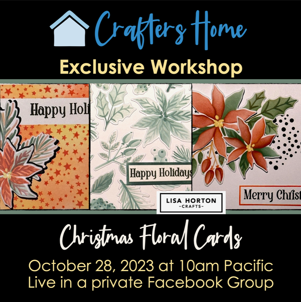 Christmas Floral Cards (Crafters Home Exclusive)--SOLD OUT