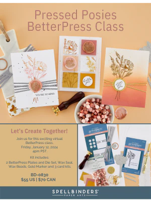 Pressed Posies BetterPress Class SOLD OUT