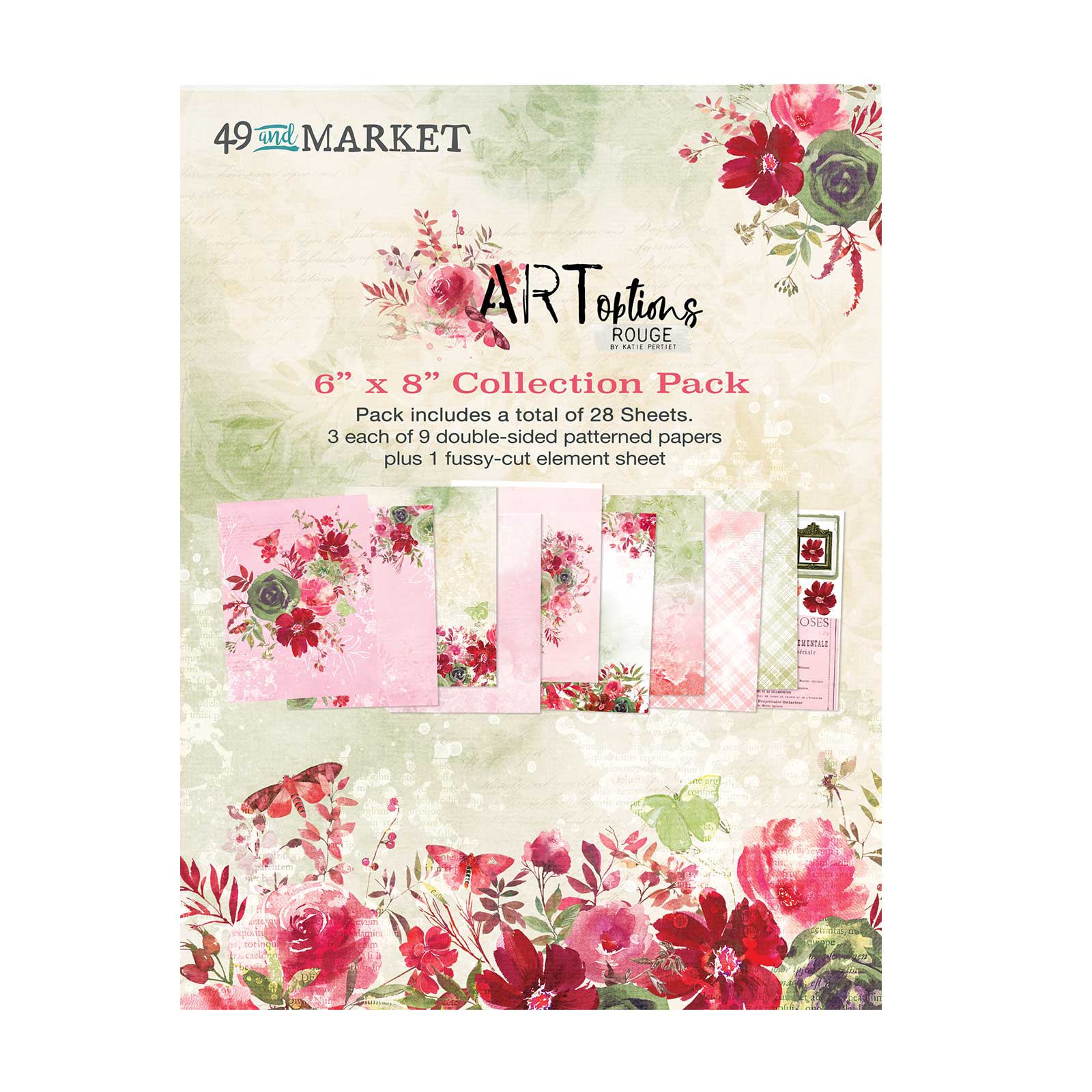 Maker Mania 9: 6x8 Art Rouge Paper $15.99+taxes