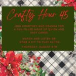 Crafty Hour 45 SOLD OUT