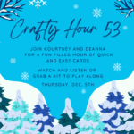 Crafty Hour 53 $31+ SOLD OUT