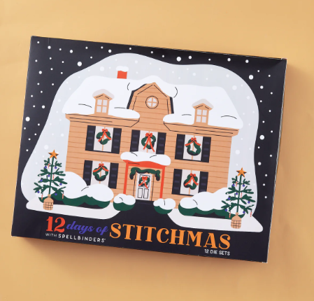 Spellbinders Stitchmas Advent Calendar 2025 $100+taxes ($10+taxes Deposit Processed Immed.)